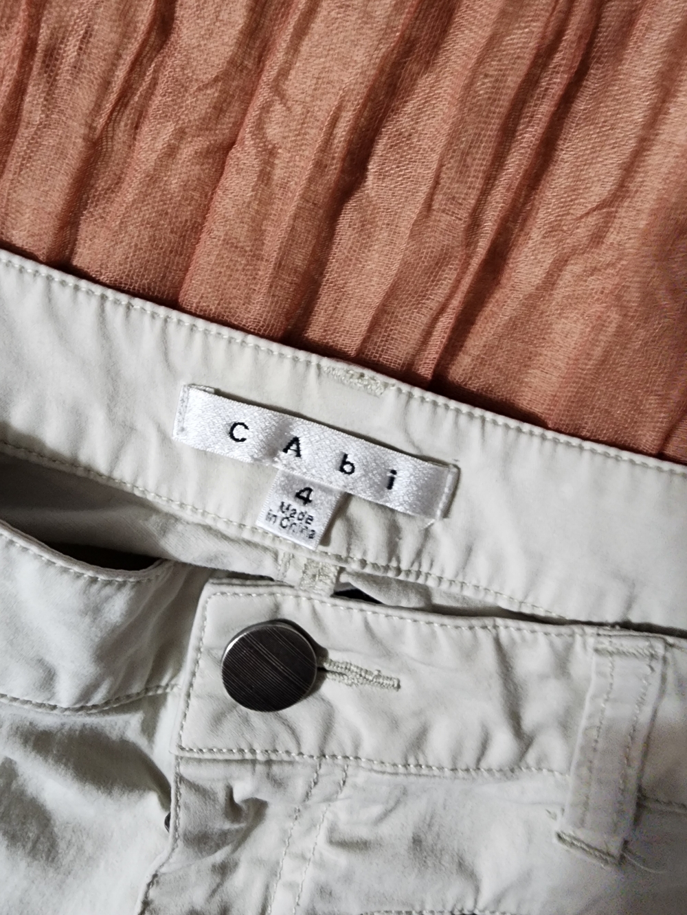 CAbi Tan Flare Jeans - Picture 3 of 6